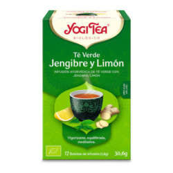 Yogi Tea Jengibre Limon 17 Bolsitas .