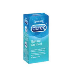 Preservativos Durex Natural Plus 12 Uds.