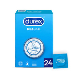 Preservativos Durex Natu Plus 24 Uds.