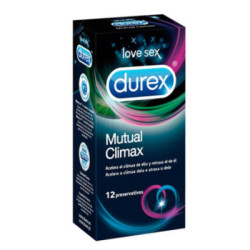 Preservativos Durex Mutual Clímax 12 Uds.