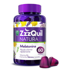 Zzzquil Natura 60 Gummies Con Melatonina Y Valeriana