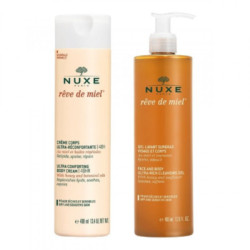 Gel Limpiador Y Crema Corporal Nuxe Reve De Miel
