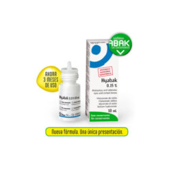 Hyabak 0.15 Solucion Lentes De Contacto 10 Ml.