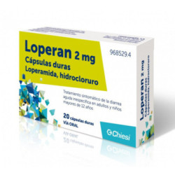 Loperan 2 mg 20 capsulas duras